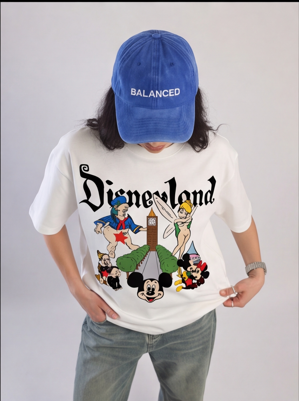 "DI$NEYLAND" BOOTLEG OVERSIZED TEE — DROP 01
