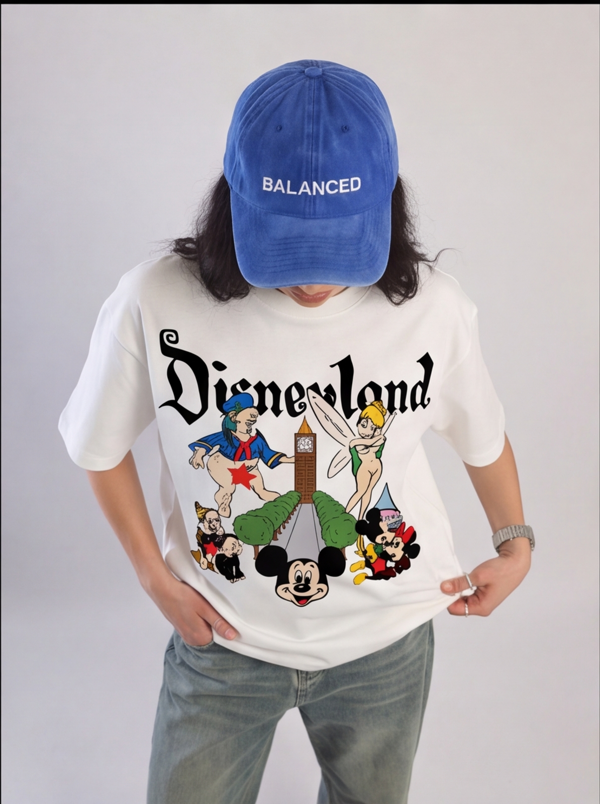 "DI$NEYLAND" BOOTLEG OVERSIZED TEE — DROP 01