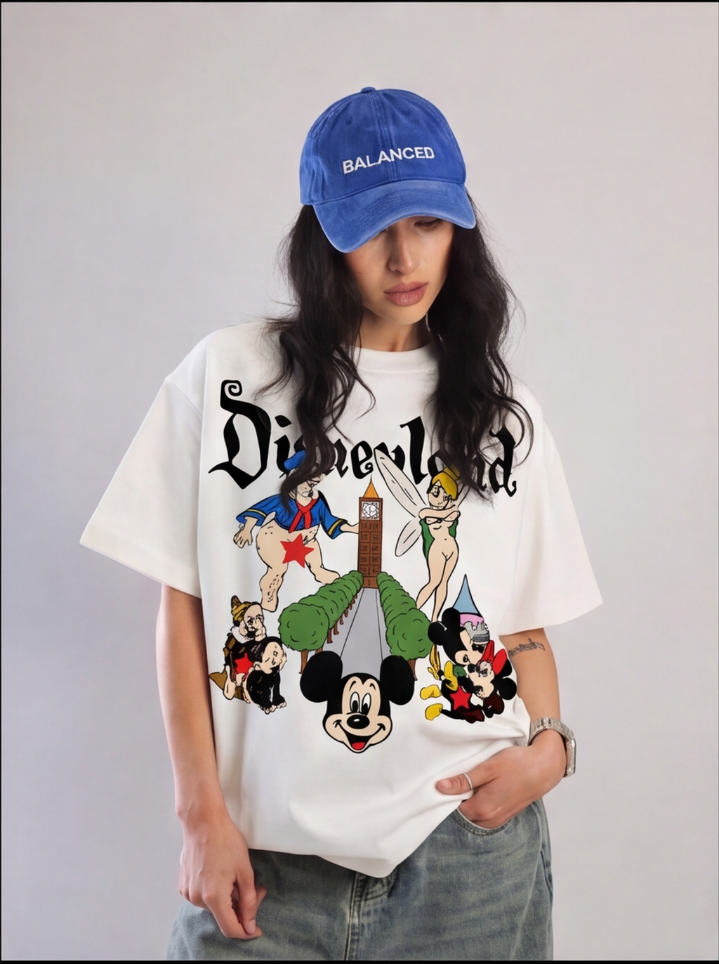 "DI$NEYLAND" BOOTLEG OVERSIZED TEE — DROP 01