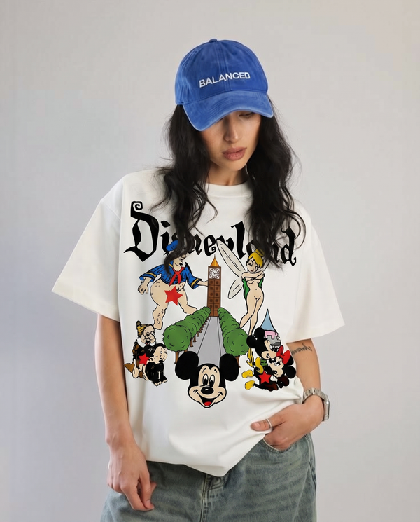 "DI$NEYLAND" BOOTLEG OVERSIZED TEE — DROP 01