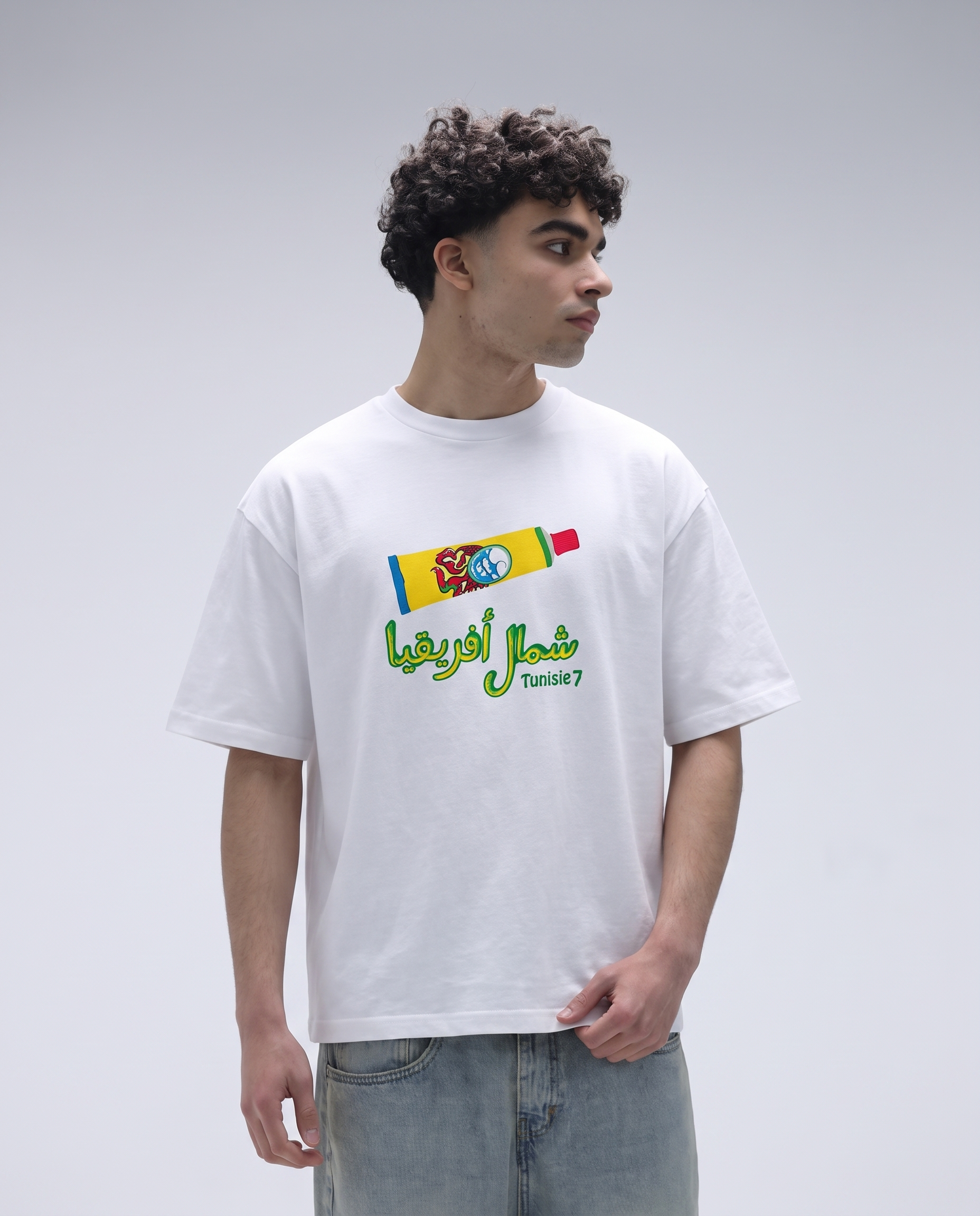 "شمال أفريقيا / TUNISIE 7" ANOMALY TEE — DROP 01