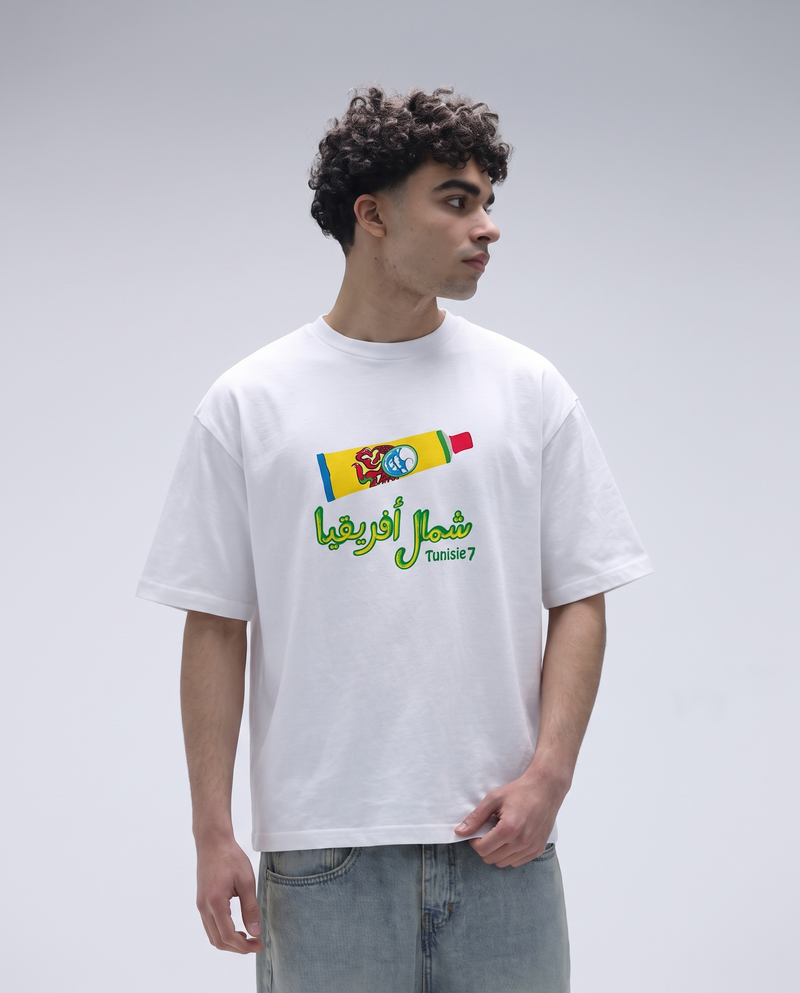 "شمال أفريقيا / TUNISIE 7" ANOMALY TEE — DROP 01