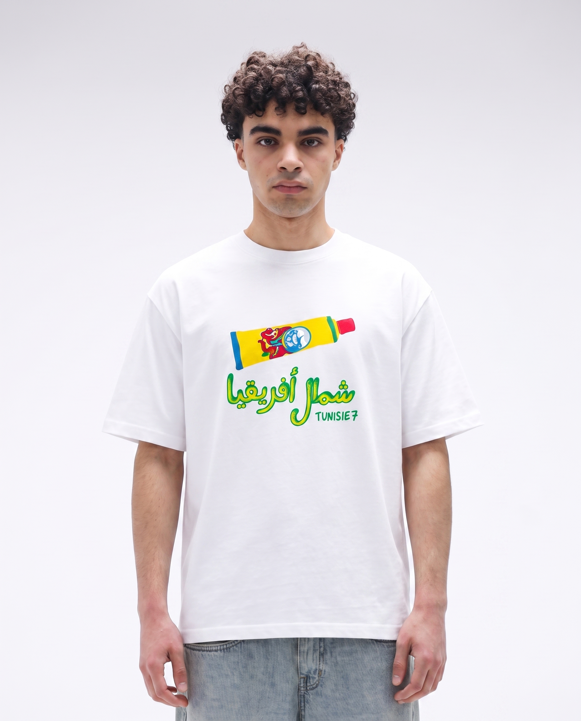 "شمال أفريقيا / TUNISIE 7" ANOMALY TEE — DROP 01
