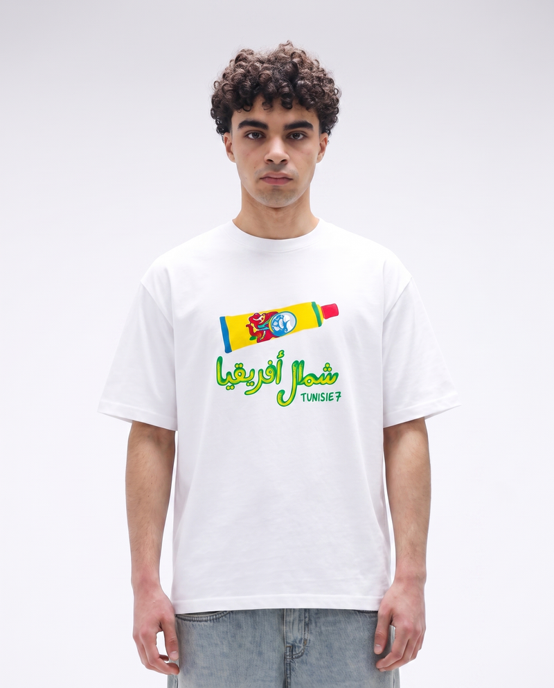 "شمال أفريقيا / TUNISIE 7" ANOMALY TEE — DROP 01