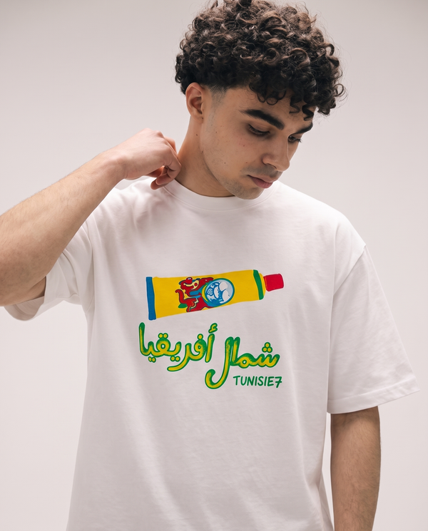 "شمال أفريقيا / TUNISIE 7" ANOMALY TEE — DROP 01