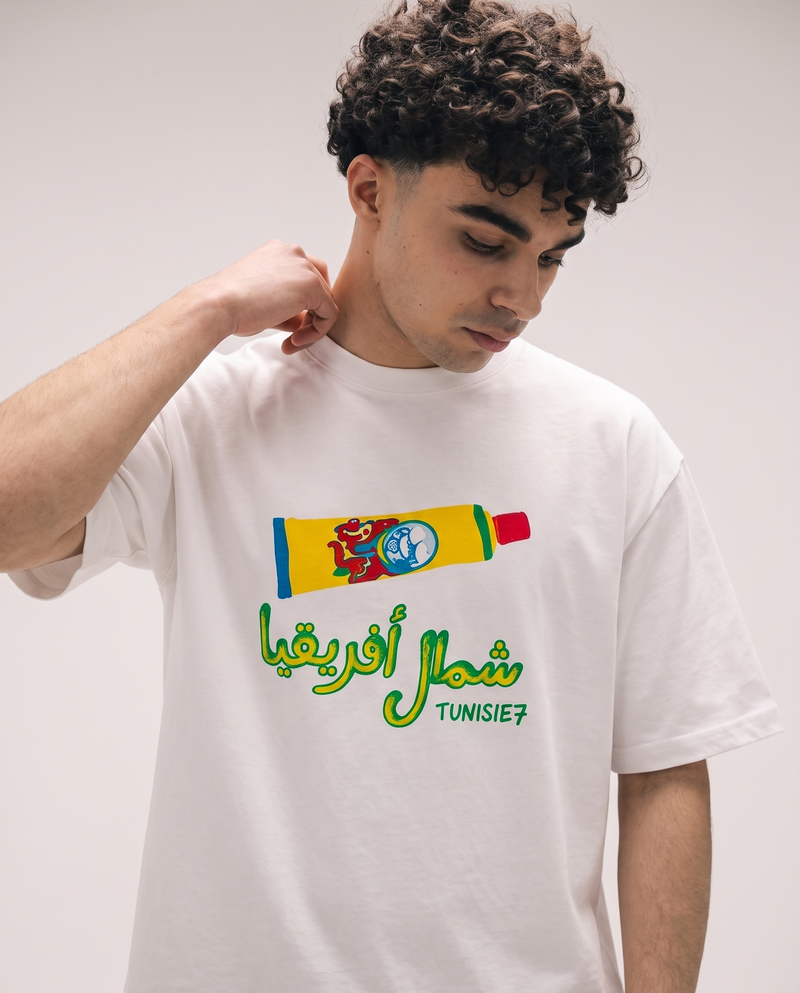 "شمال أفريقيا / TUNISIE 7" ANOMALY TEE — DROP 01