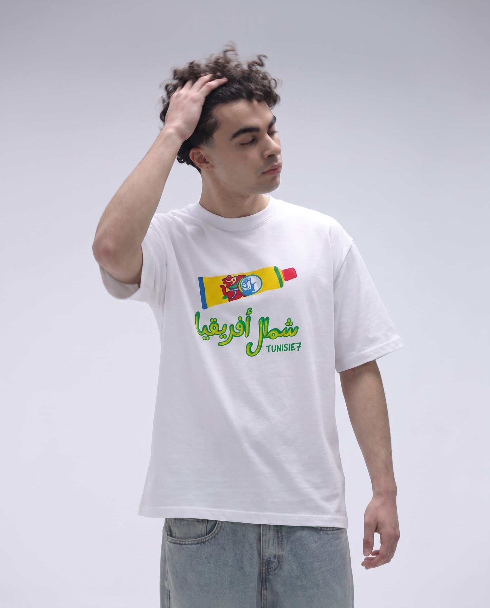 "شمال أفريقيا / TUNISIE 7" ANOMALY TEE — DROP 01