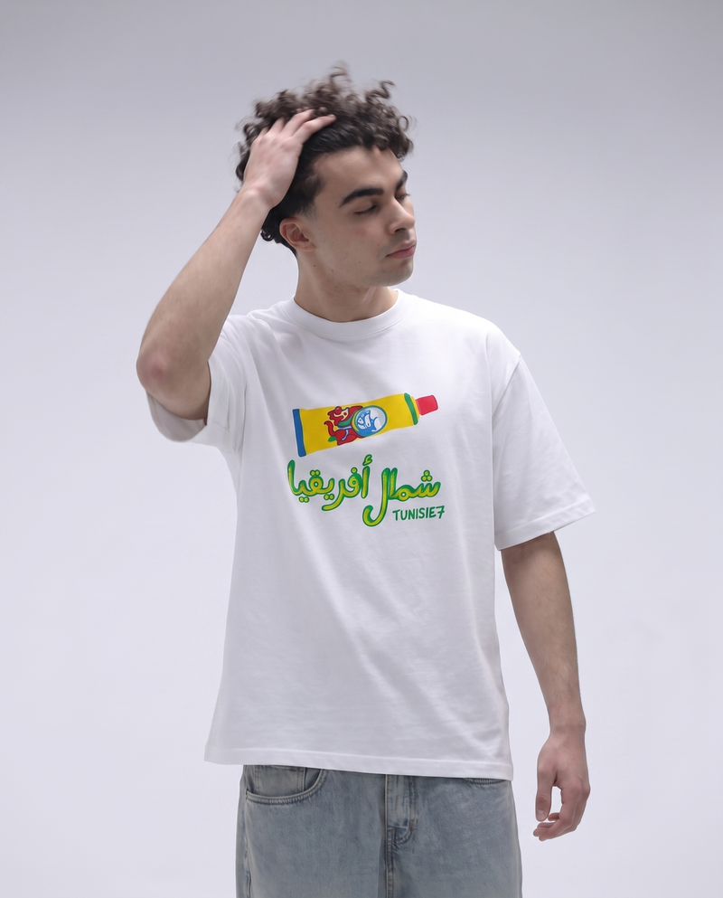 "شمال أفريقيا / TUNISIE 7" ANOMALY TEE — DROP 01