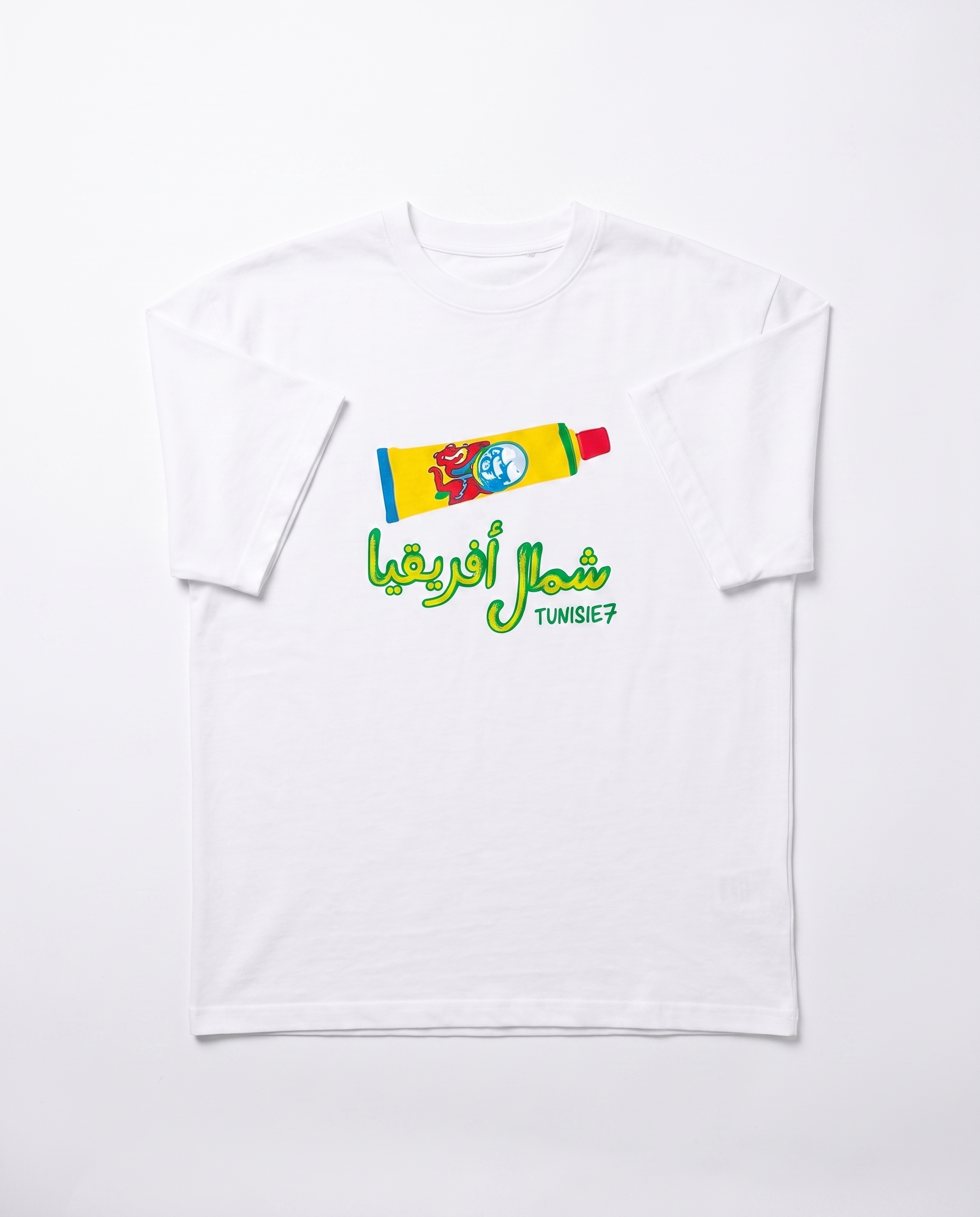 "شمال أفريقيا / TUNISIE 7" ANOMALY TEE — DROP 01